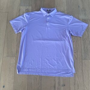 Peter Millar Summer Comfort WHISPER ROCK Polo purple XL